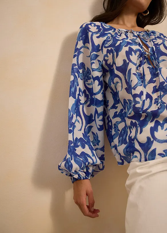 Blouse-tunique imprimée, bonprix