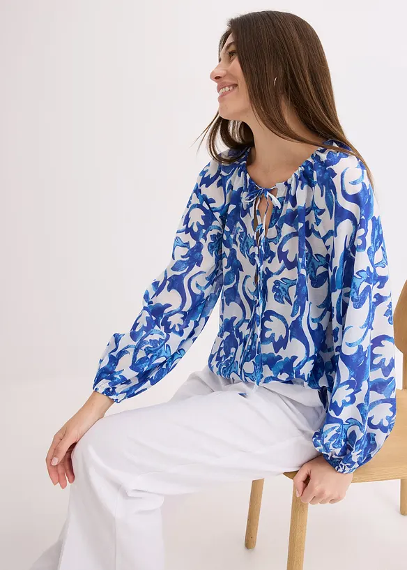 Blouse-tunique imprimée, bonprix