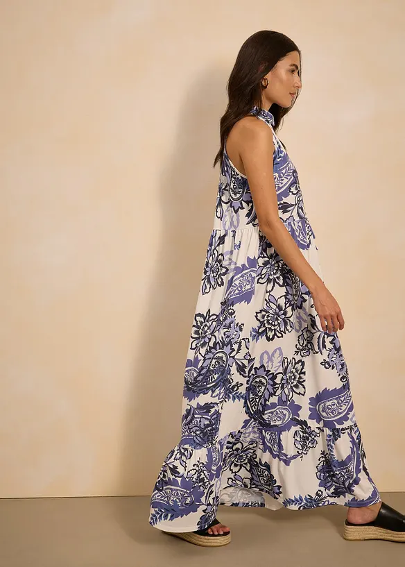 Robe imprimée en jersey, bonprix