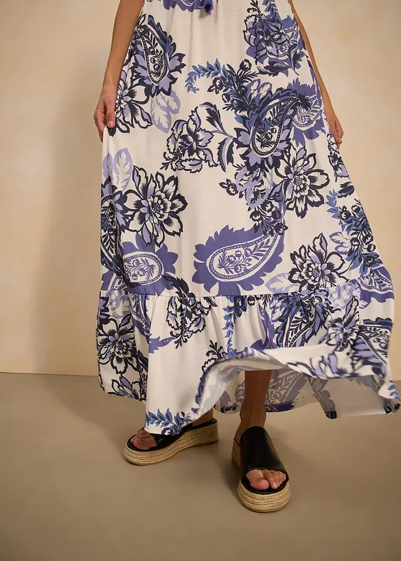 Robe imprimée en jersey, bonprix