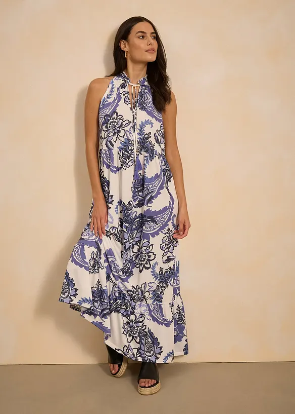 Robe imprimée en jersey, bonprix