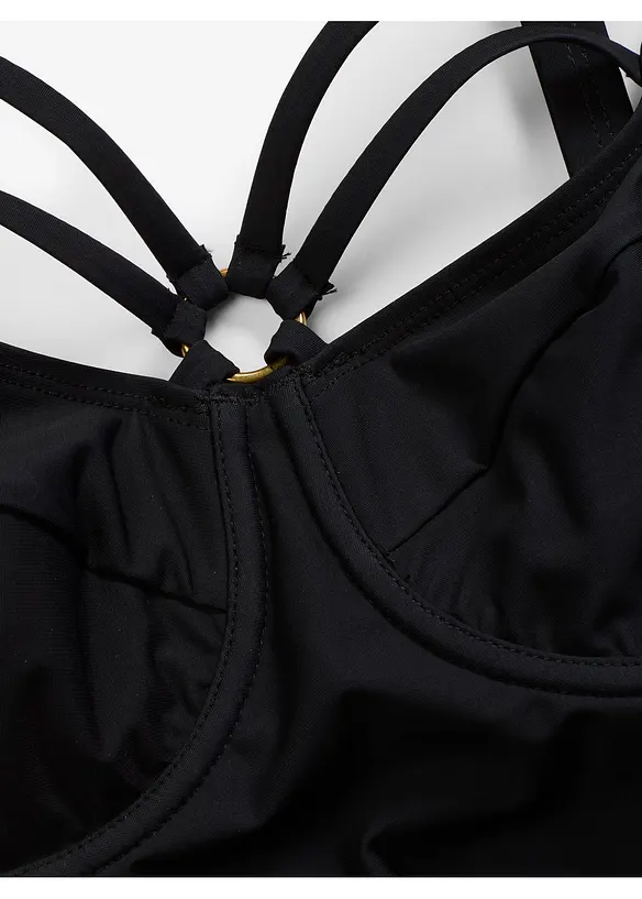 Maillot 1 pièce sculptant minimiseur à armatures, maintien léger, bonprix