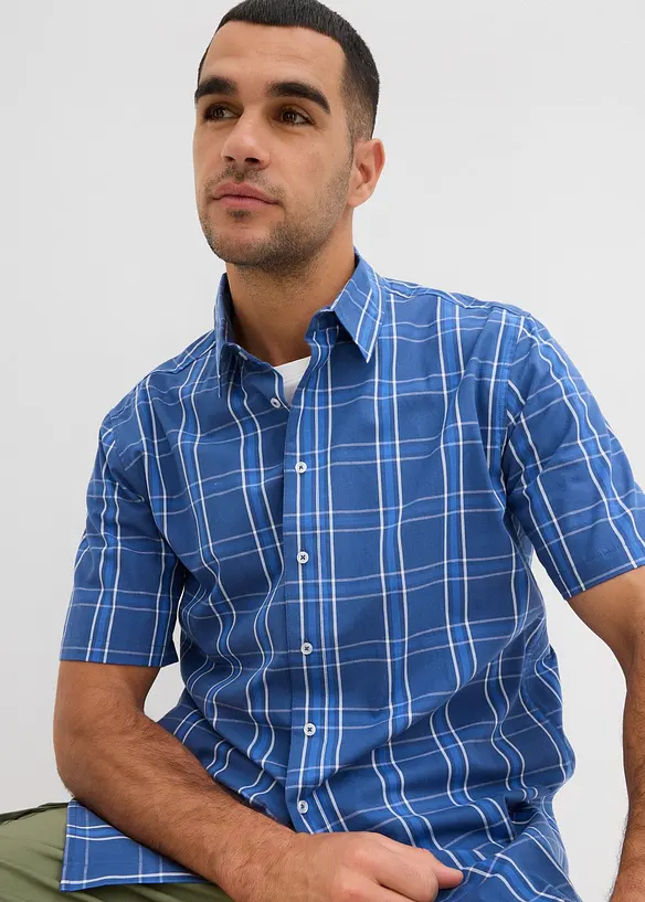 Chemise manches courtes 100% coton, bonprix