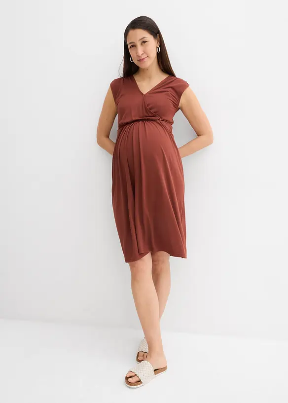 Robe de grossesse et d’allaitement en modal mélangé, bonprix