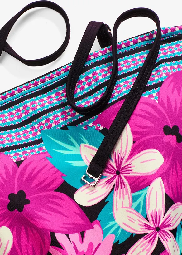 Robe de bain sculptante, maintien modéré, bonprix