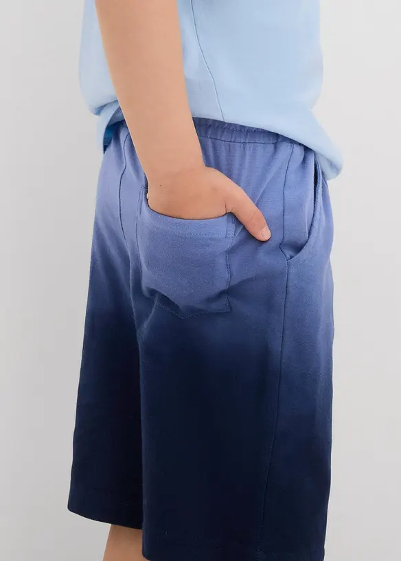 Lot de 2 bermudas en molleton 100% coton, bonprix