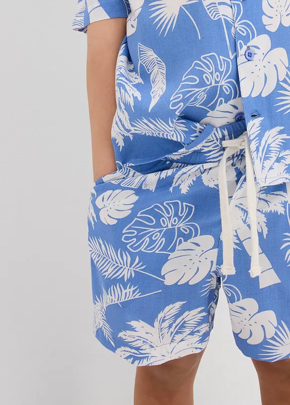 Short taille extensible en viscose douce, bonprix