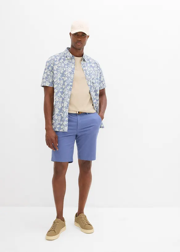 Bermuda extensible avec ceinture, Regular, bonprix