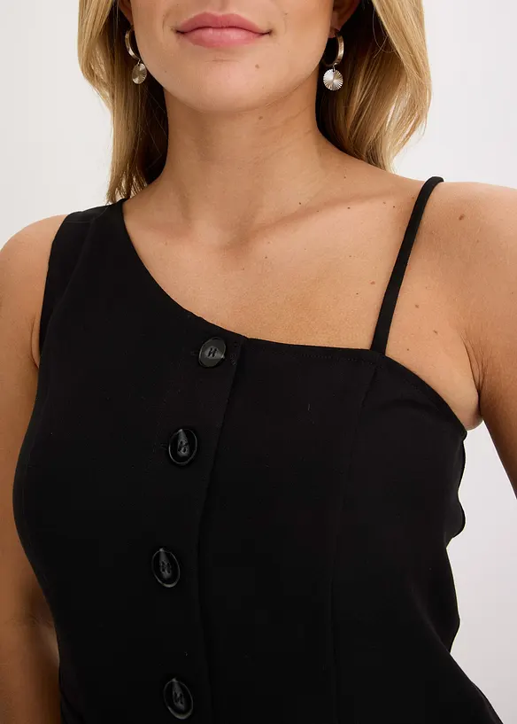 Gilet sans manches boutonné, bonprix