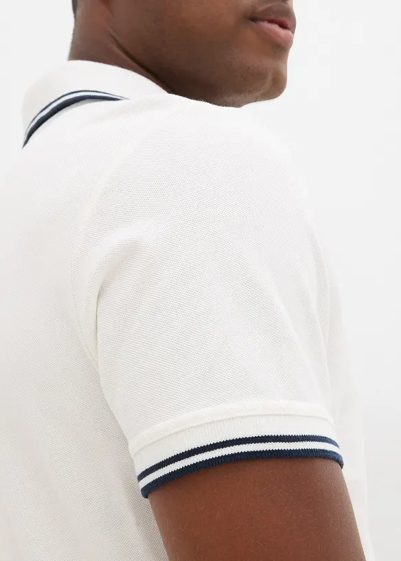 Polo en maille piquée, 100% coton, bonprix