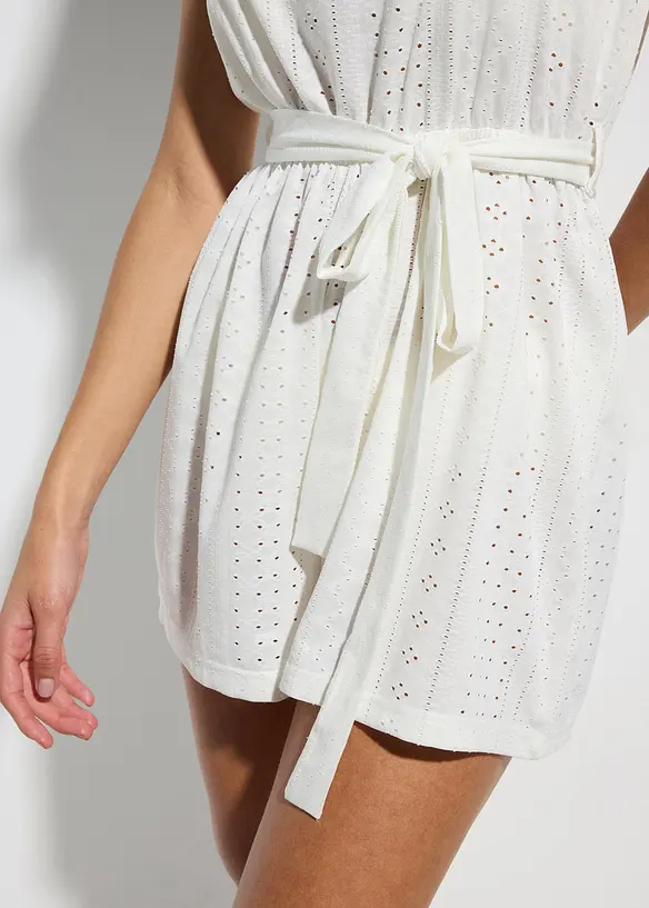 Combishort de plage en crochet, bonprix