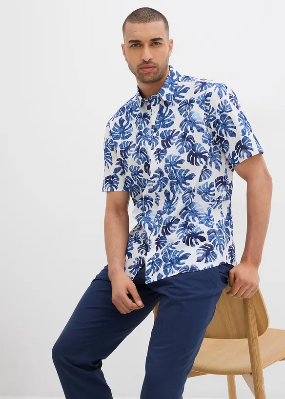 Chemise manches courtes 100% coton, bonprix