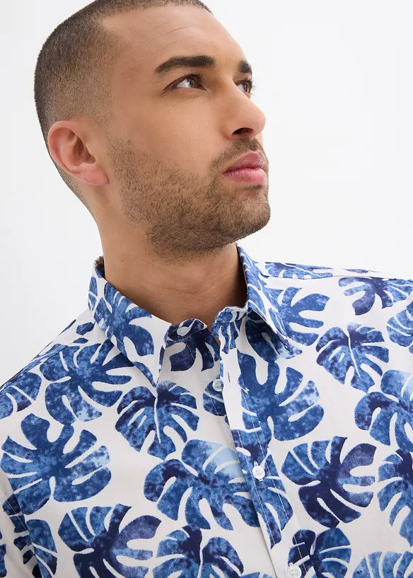 Chemise manches courtes 100% coton, bonprix