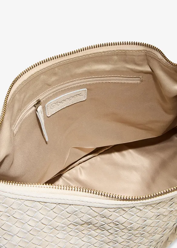 Cabas en cuir, bonprix