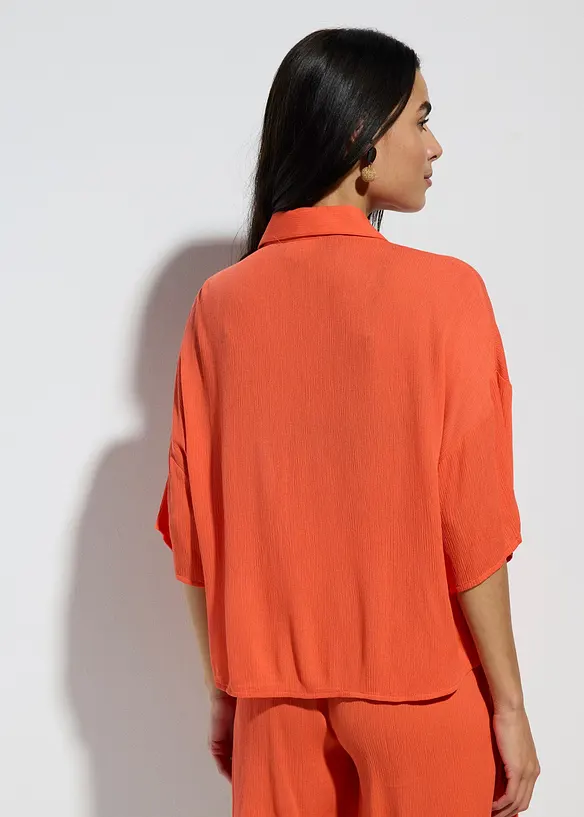 Chemisier court de plage en viscose fluide, bonprix