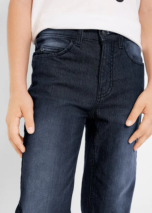 Jean garçon Slim, droit et extensible, bonprix