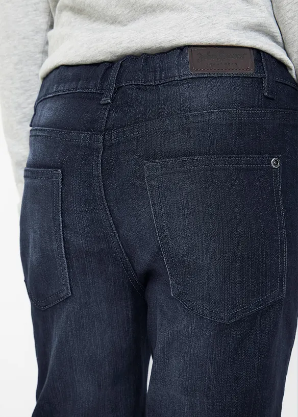 Jean garçon Slim, droit et extensible, bonprix