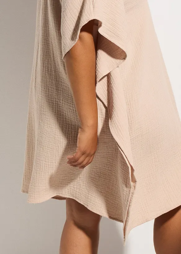 Tunique de plage en gaze de coton, bonprix