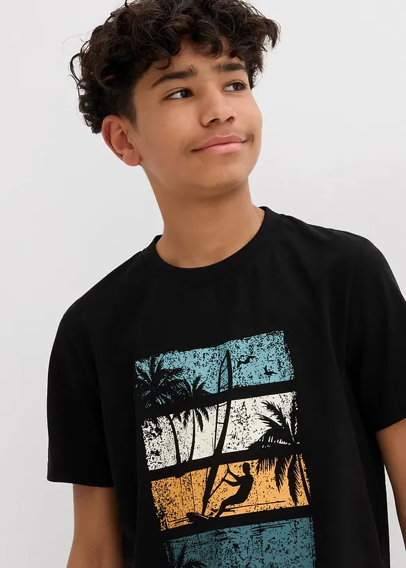 T-shirt en coton, bonprix