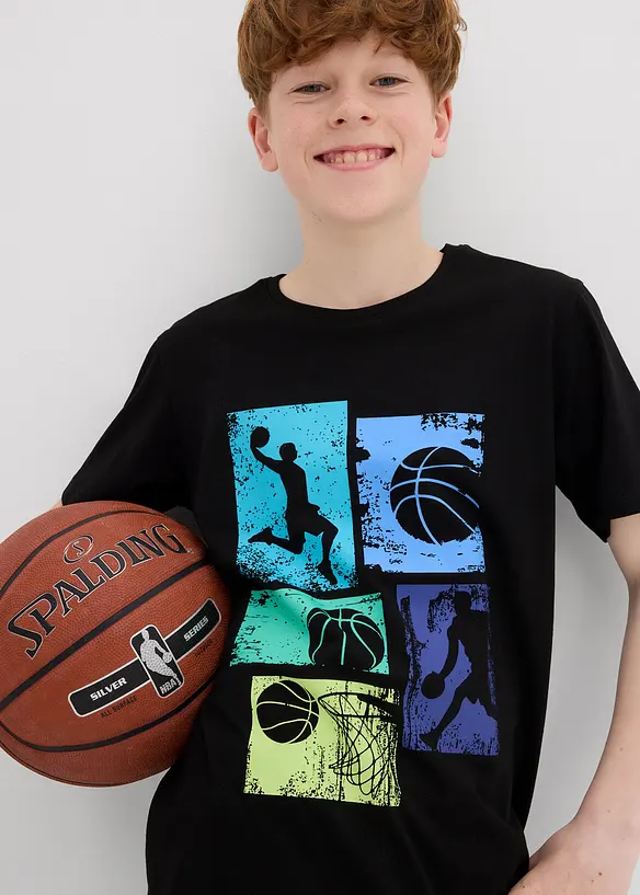 T-shirt en coton, bonprix