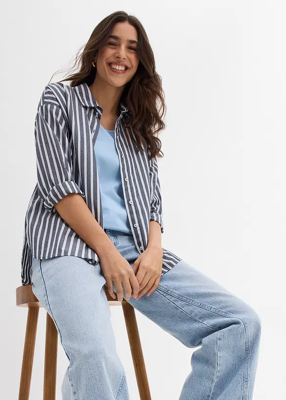 Lot de 2 longs débardeurs, bonprix