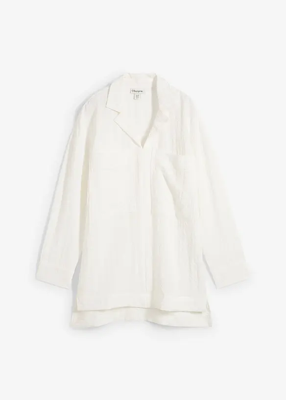 Chemisier fluide en viscose mélangée, bonprix