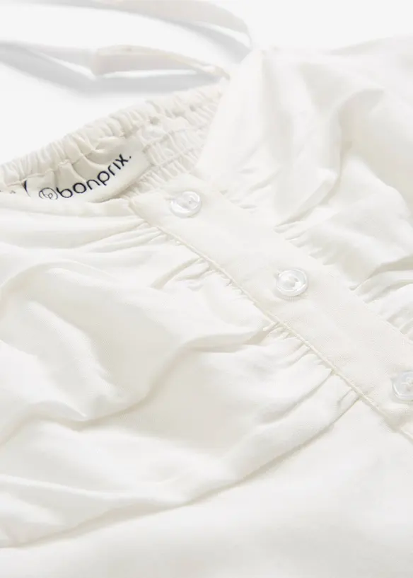 Longue blouse sans manches en viscose, bonprix