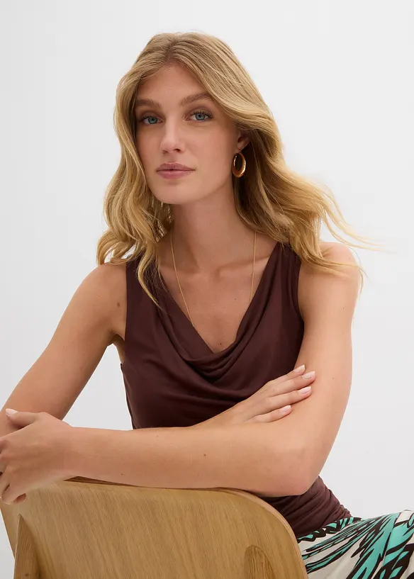 Top doux en viscose extensible, bonprix