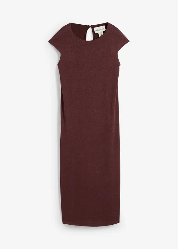 Robe midi aspect maille, bonprix