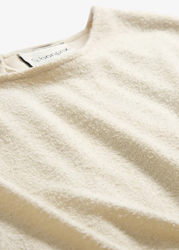 Robe midi aspect maille, bonprix