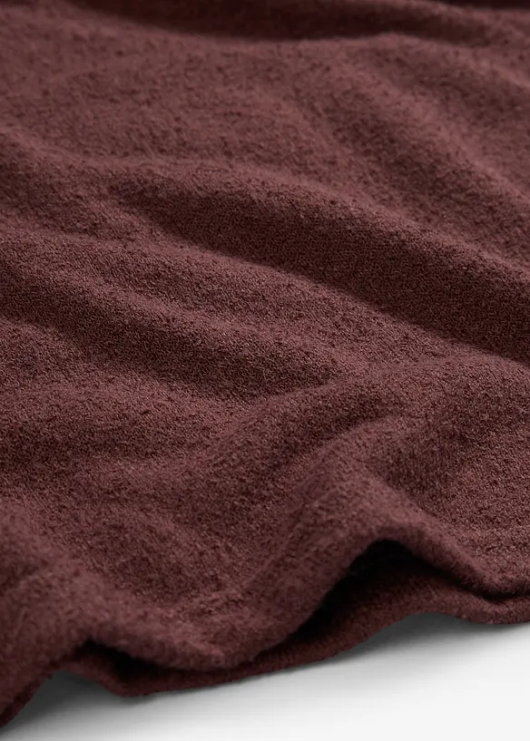 Robe midi aspect maille, bonprix