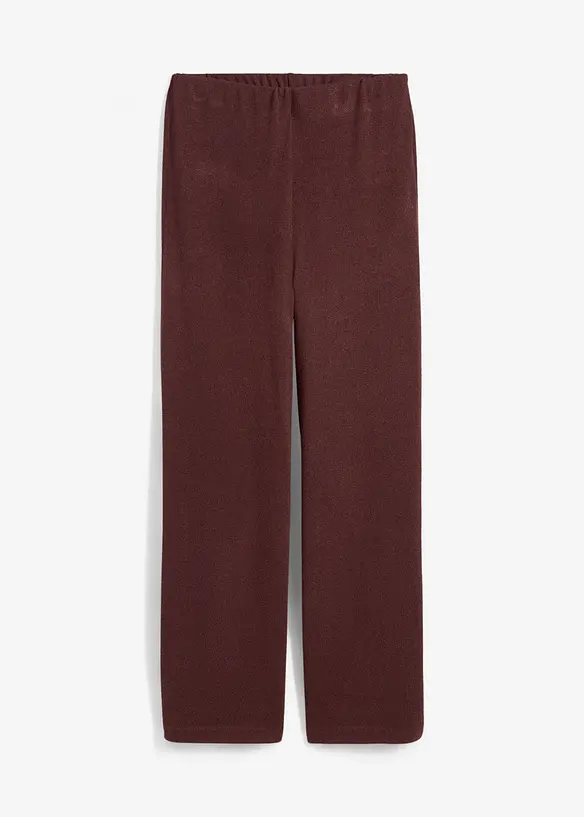 Pantalon palazzo aspect maille, bonprix