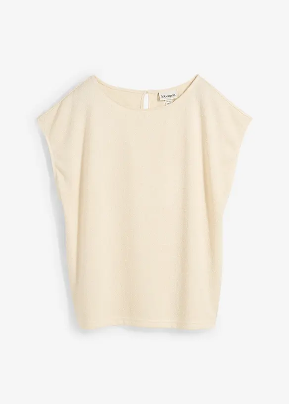 T-shirt oversize aspect maille, bonprix