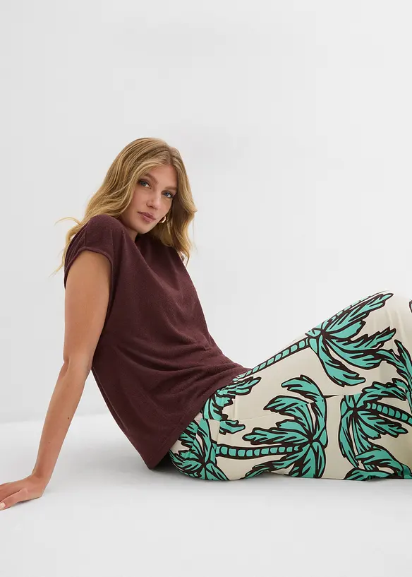 T-shirt oversize aspect maille, bonprix