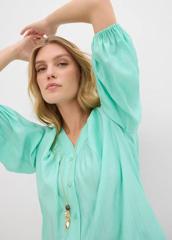 Chemisier oversize en viscose mélangée, bonprix