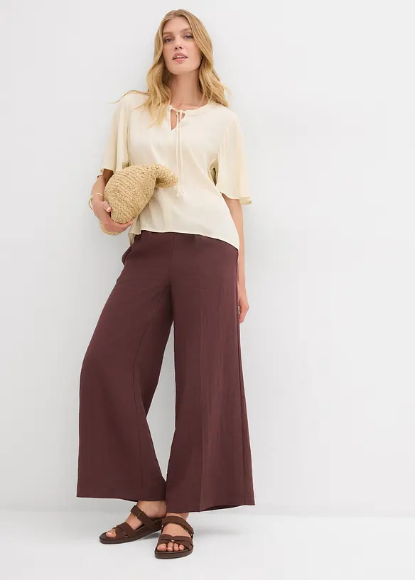 Blouse à manches papillon, bonprix