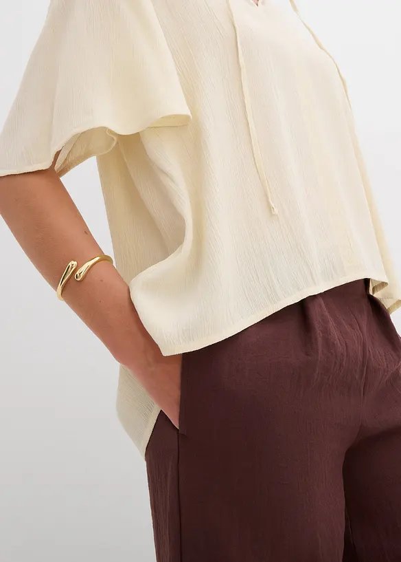 Blouse à manches papillon, bonprix