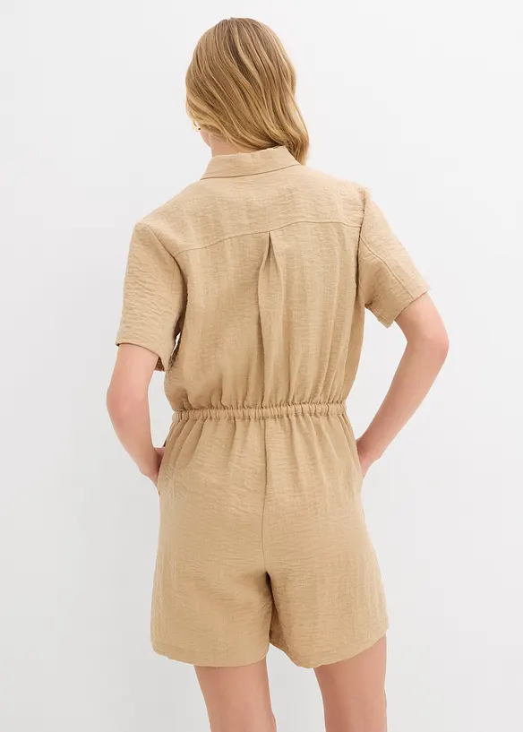 Combishort en viscose mélangée, bonprix