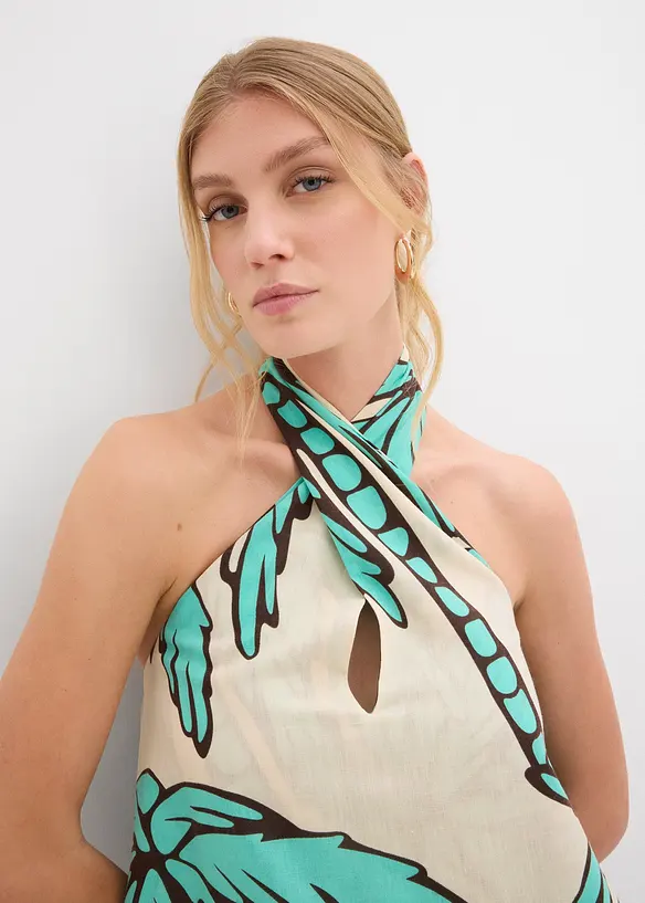 Robe dos nu, coupe évasée, bonprix