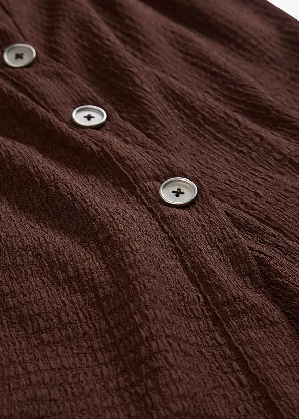 Top en crêpe texturé, bonprix