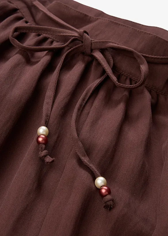 Jupe longue et évasée en Lyocell mélangé, bonprix