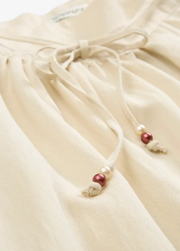 Jupe longue et évasée en Lyocell mélangé, bonprix