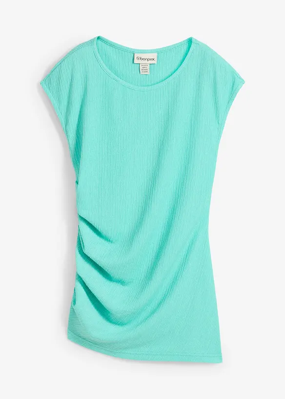 T-shirt en crêpe texturé, bonprix