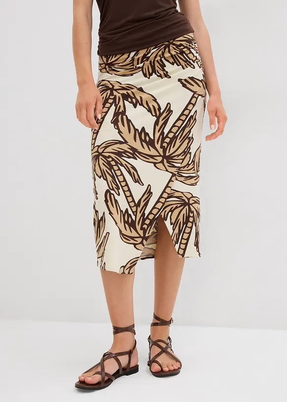 Jupe en jersey viscose douce, bonprix