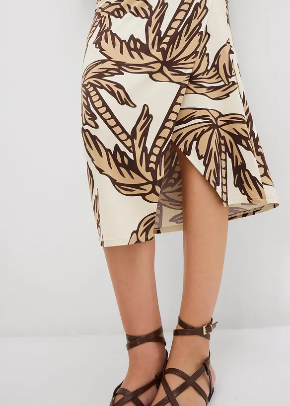 Jupe en jersey viscose douce, bonprix