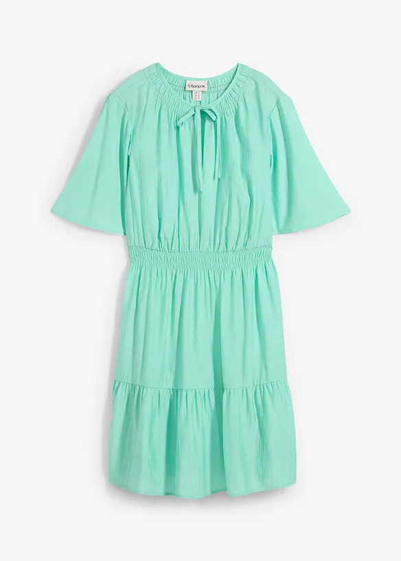 Robe courte et fluide en viscose mélangée, bonprix