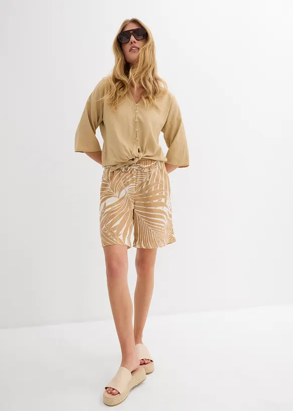 Bermuda avec taille élastiquée, bonprix