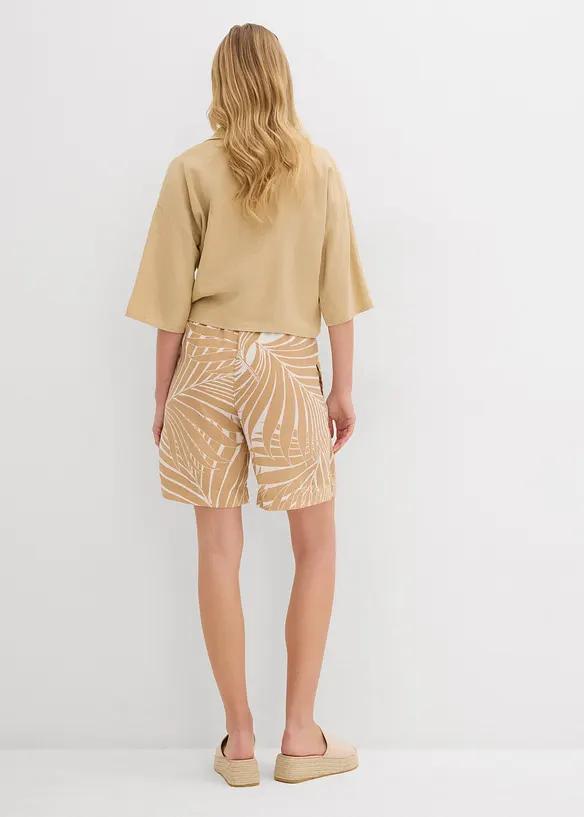 Bermuda avec taille élastiquée, bonprix