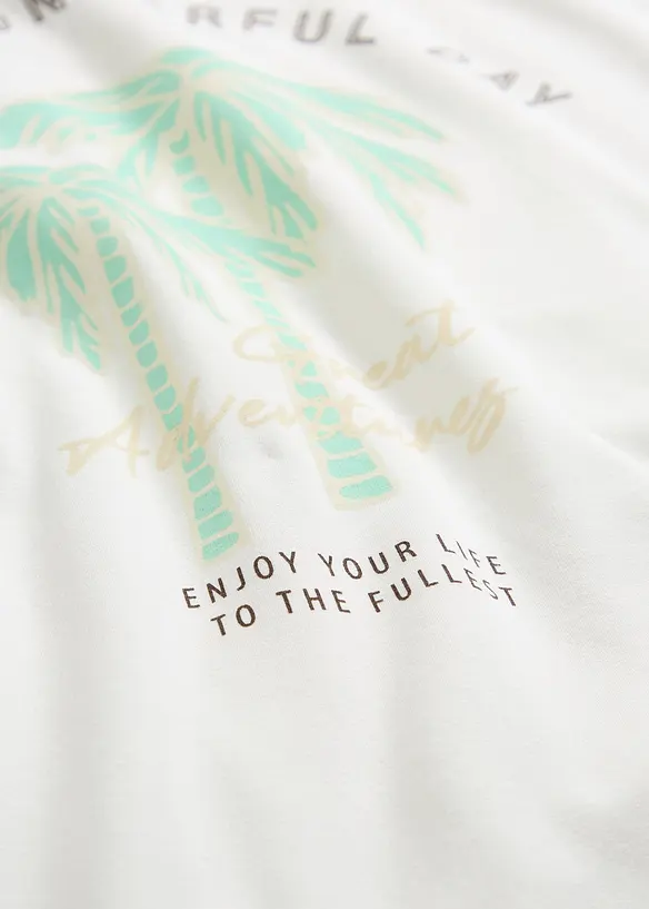 T-shirt avec imprimé, bonprix