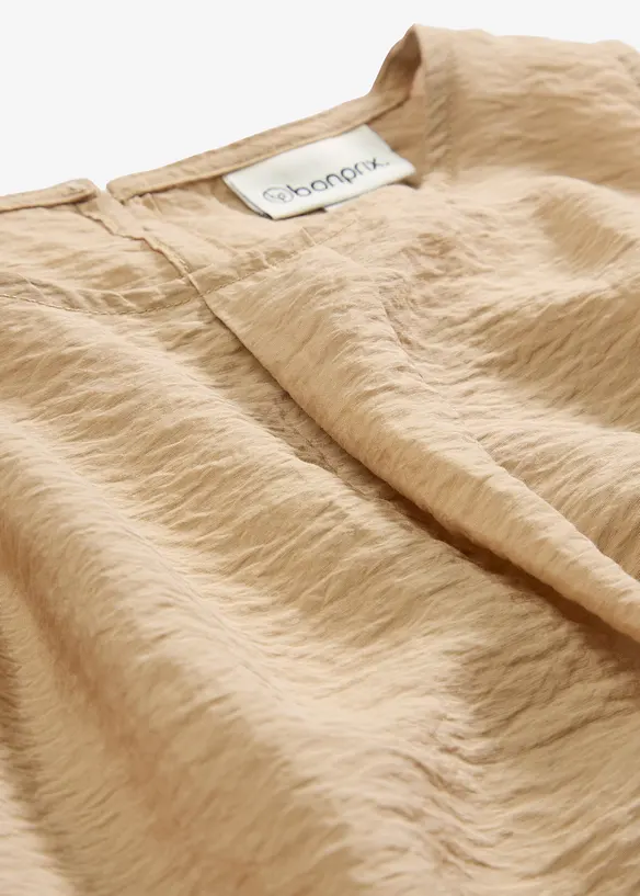 Top fluide sans manches en viscose mélangée, bonprix